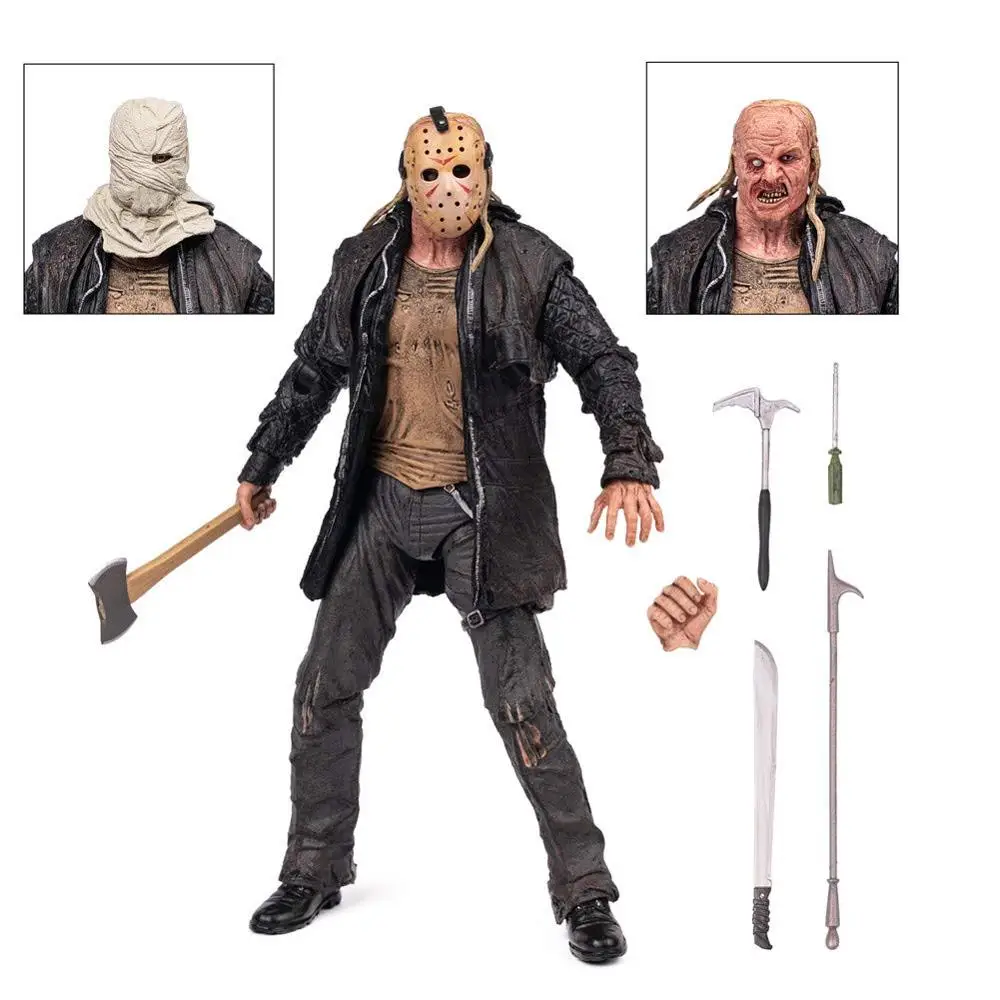 Модная Подарочная фильма ужасов Пятница 13 й Джейсон вурхисс Ultimate NECA 2009