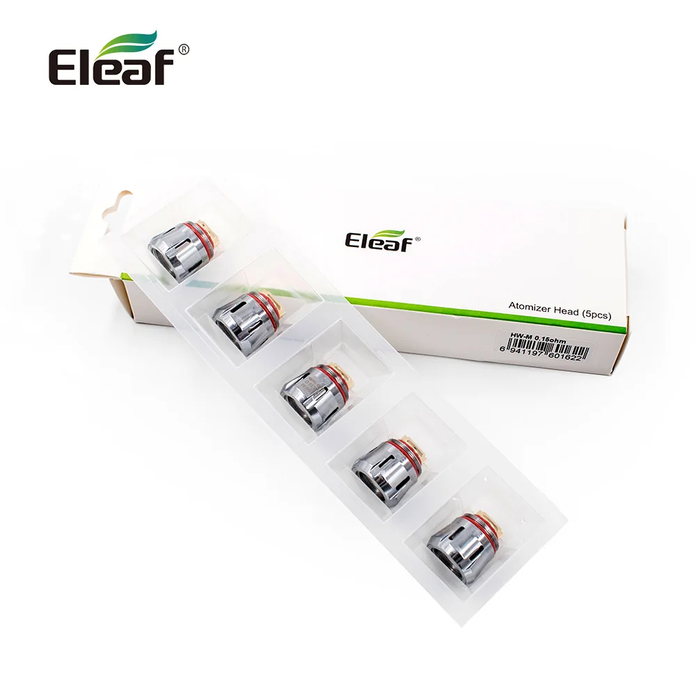 100% оригинал Eleaf HW M 0 15 Ом/HW N 0.2ом катушка головка для Элло дюро/Элло вате/iStick Pico S/iJust