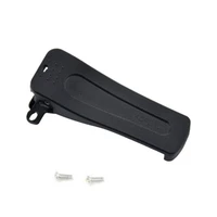 1pcs back belt clip with screws for baofeng 777s 888s bf 666s bf 777s bf 888s walkie talkie spare part accessories