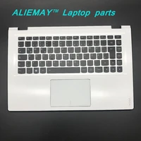 laptop parts for lenovo yoga 3 14 yoga3 14 white palmrest with black backlit germany keyboard and touchpad 5cb0h35666