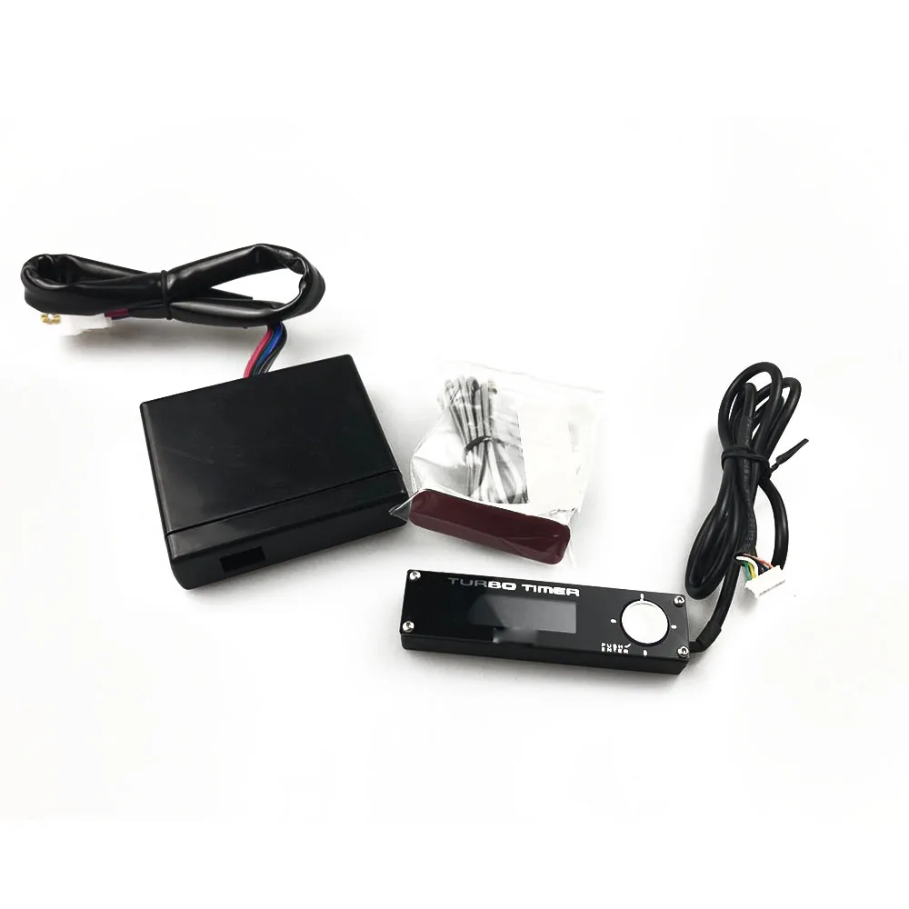 Универсальный цифровой автомобильный турботаймер типа 0 с красным синим
