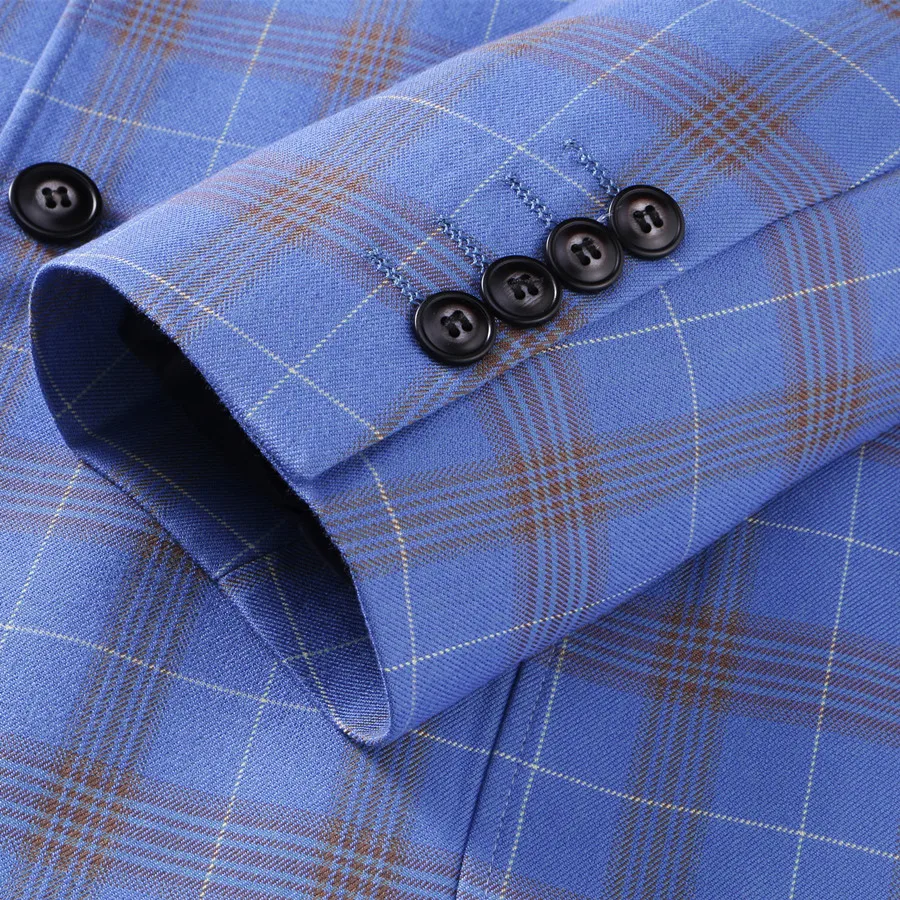Элегантный серый темно синий блейзер для мужчин 2019 Veste Homme Mariage Terno Slim Fit Masculino 5XL