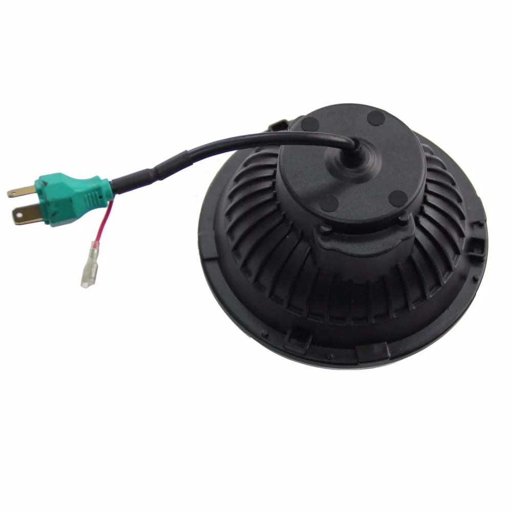 Пара 80 Вт DRL головной светильник 7 дюймовый круглый светодиодный высокого для