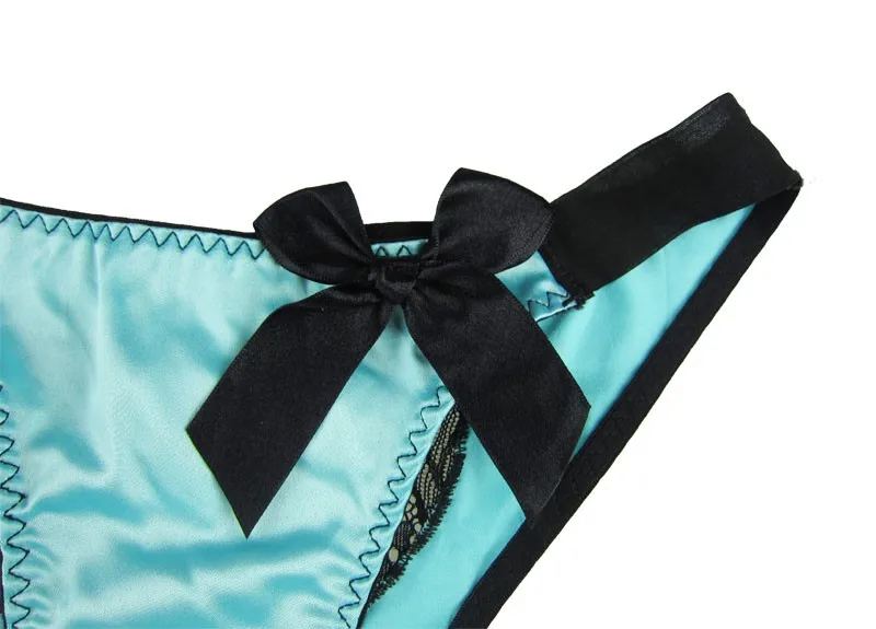 2 шт./упак. женские трусы нижнее белье атласные сексуальные кружевные прозрачные