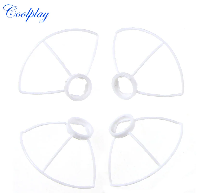 4 комплекта Cheerson CX 10/CX 10A/CX 10C/CX 10W RC Quadcopter Запчасти пропеллер Prop Fender кронштейн
