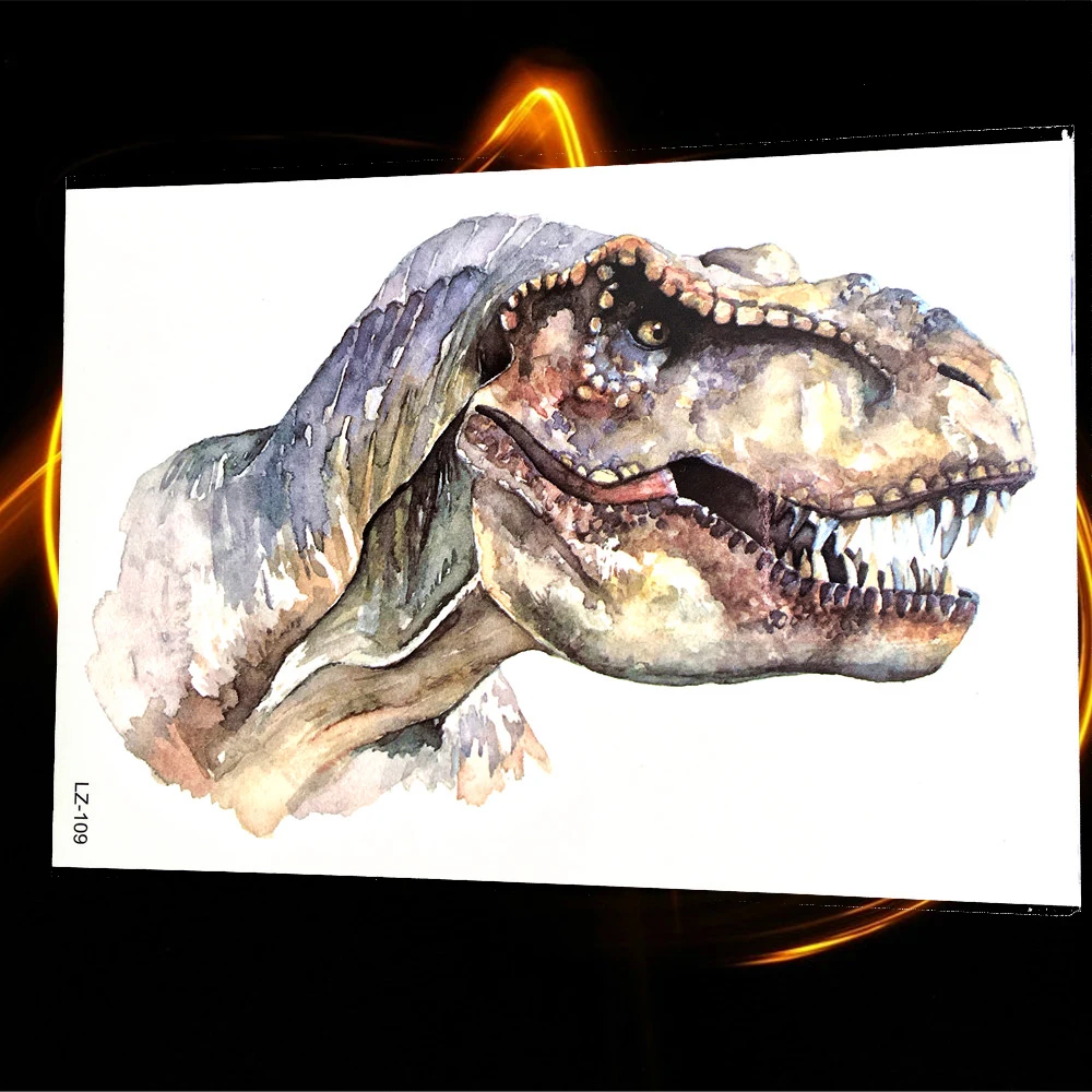 Сексуальная Снежная королева акварель белая лиса временная татуировка наклейка