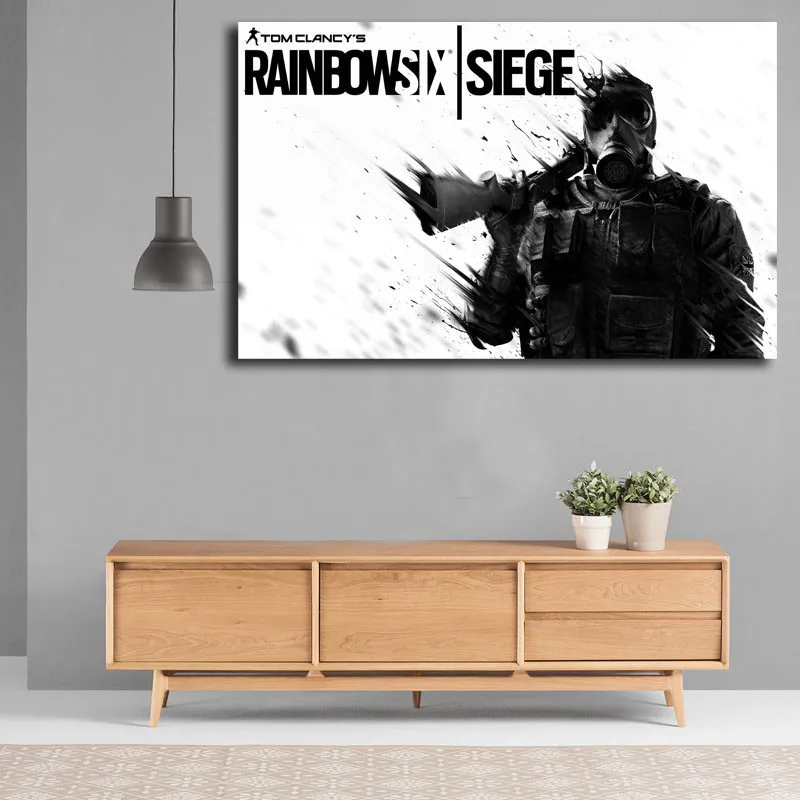 Tom Clancy's Rainbow Six Siege Smoke Ace HD обои на холсте плакат Картина Настенная картина принт для украшения дома спальни