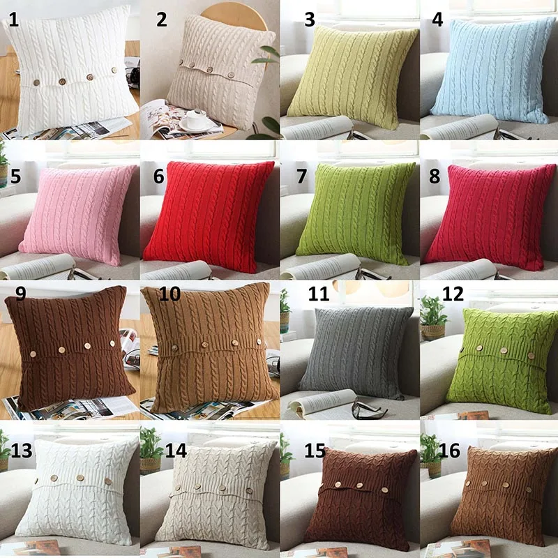 Модная винтажная Подушка Nordico трикотажная 45x5 см/17 7 дюйма x дюйма|sofa used|sofa cushion