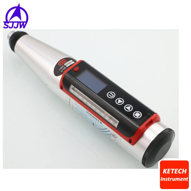 Digital Concrete Resiliometer Rebound Hammer with OLCD Display HT225Q | Инструменты