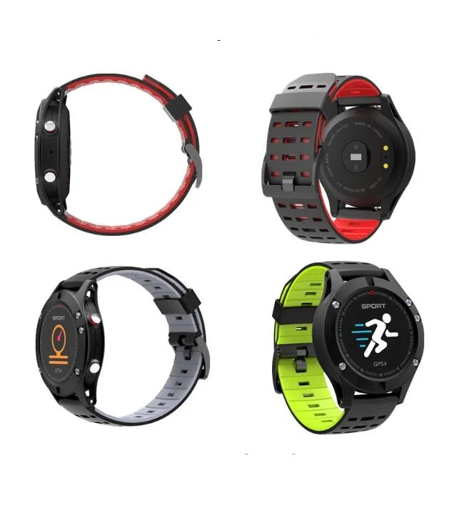 F5 gps водонепроницаемый смарт браслет IP67 Android ios носить часы Smartwatch сердечного ритма