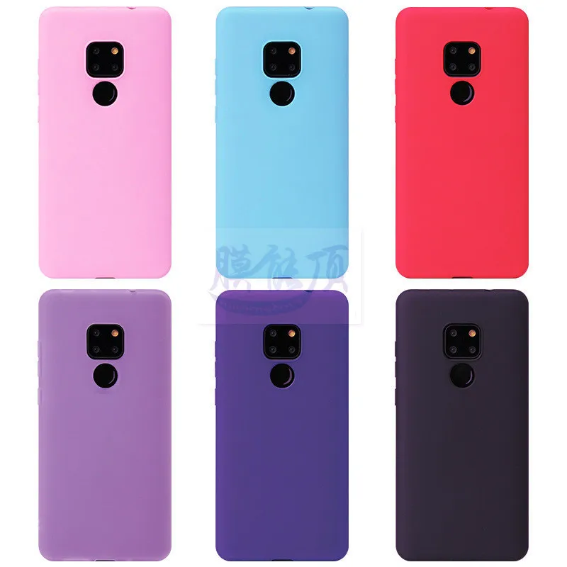 Силиконовый чехол из ТПУ для Honor 10 V10 9i 8 8A 8C 8X Huawei P30 20 Lite Mate противоударные чехлы