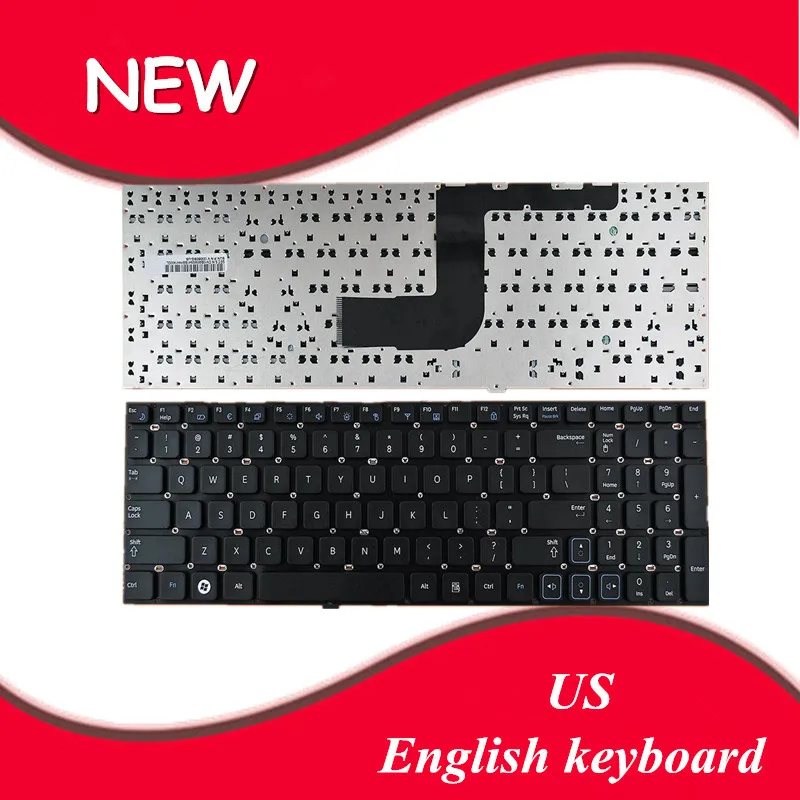 НАМ Макет английский клавиатура для SAMSUNG NP RV511 RV520 RV515 черный (без Рамки) Клавиатура