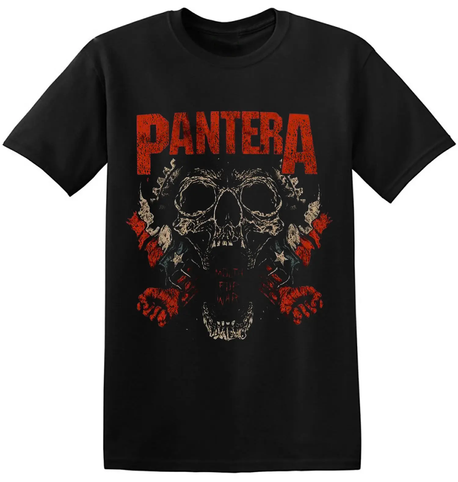 Футболка Pantera черная хипстерская футболка с графическим принтом тяжелым желобом