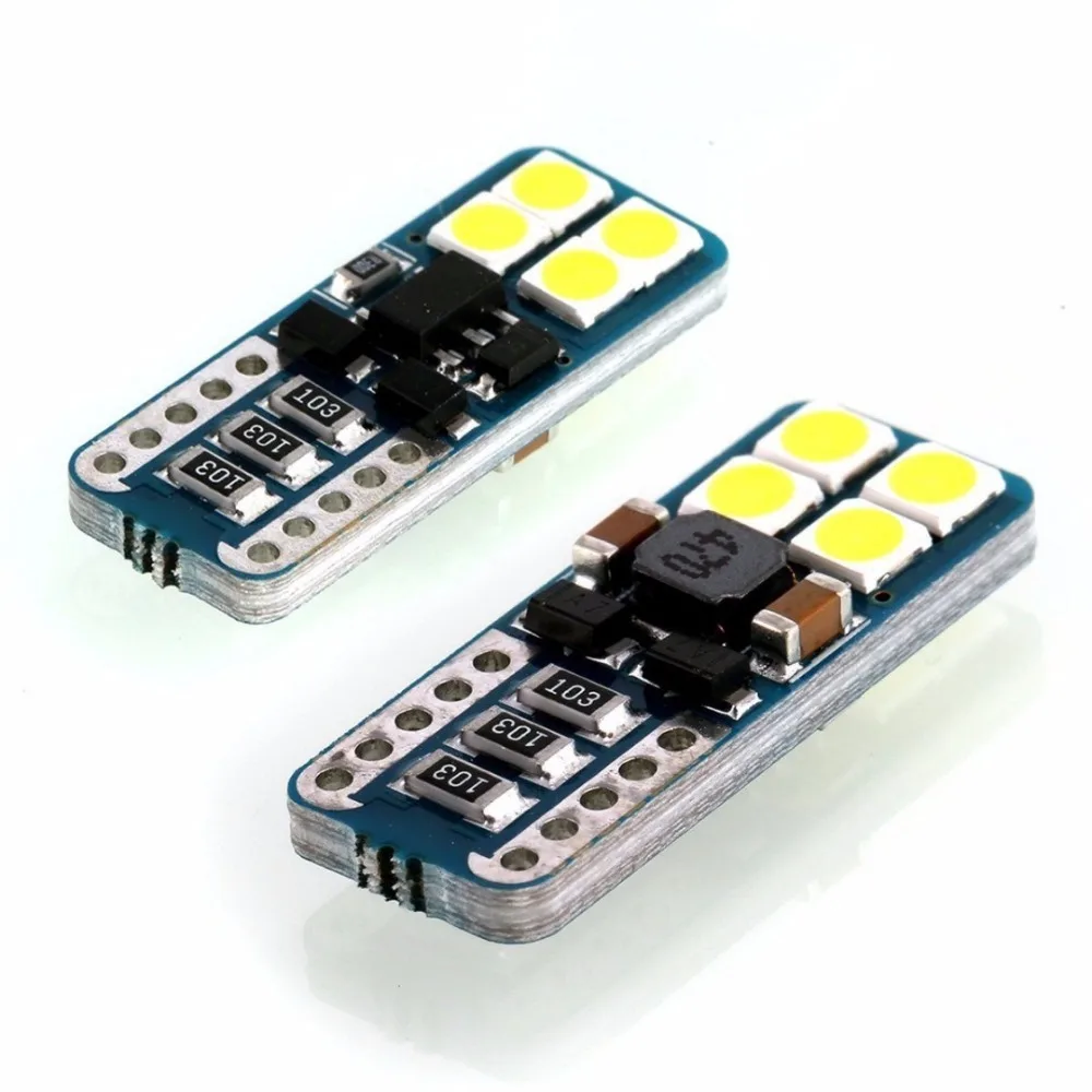 FYSZ T10 светодиодный W5W 194 лампа для автомобиля инструмент 8smd 3030 индикатор ширины