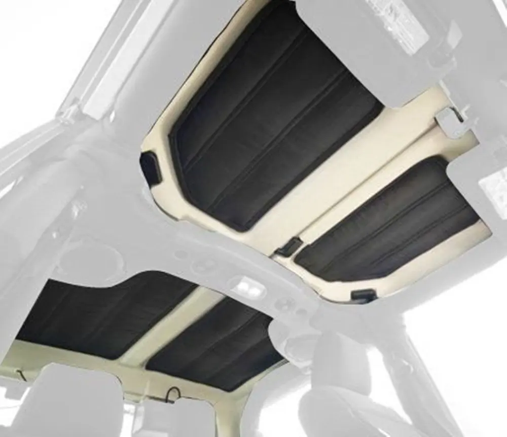 

Bolaxin Car Accessories Hardtop Sound Deadener & Insulation for 2012-2016 2-4 Door Jeep Wrangler JK Sahara Rubicon (4pcs)