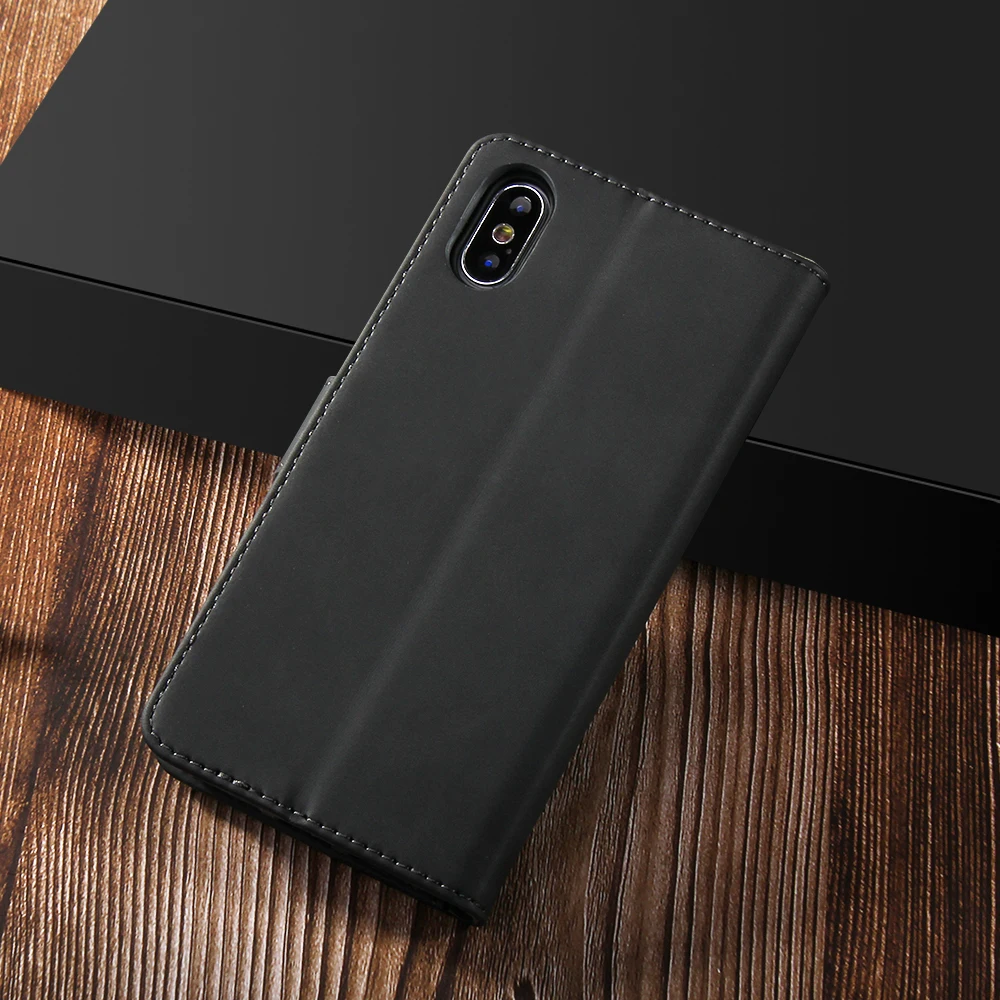 Роскошный флип-кошелек, кожаный чехол для iphone 7, 8 plus, чехол, кошелек, слот для карт, подставка, чехол, оболочка для iphone x, xs, xr, xsmax