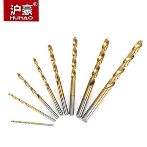 Спиральное сверло HUHAO, 1 шт., диаметр 1,0-13 мм, высокоскоростные стальные сверла для сверления металла, жесткого металла, алюминия, меди, стали