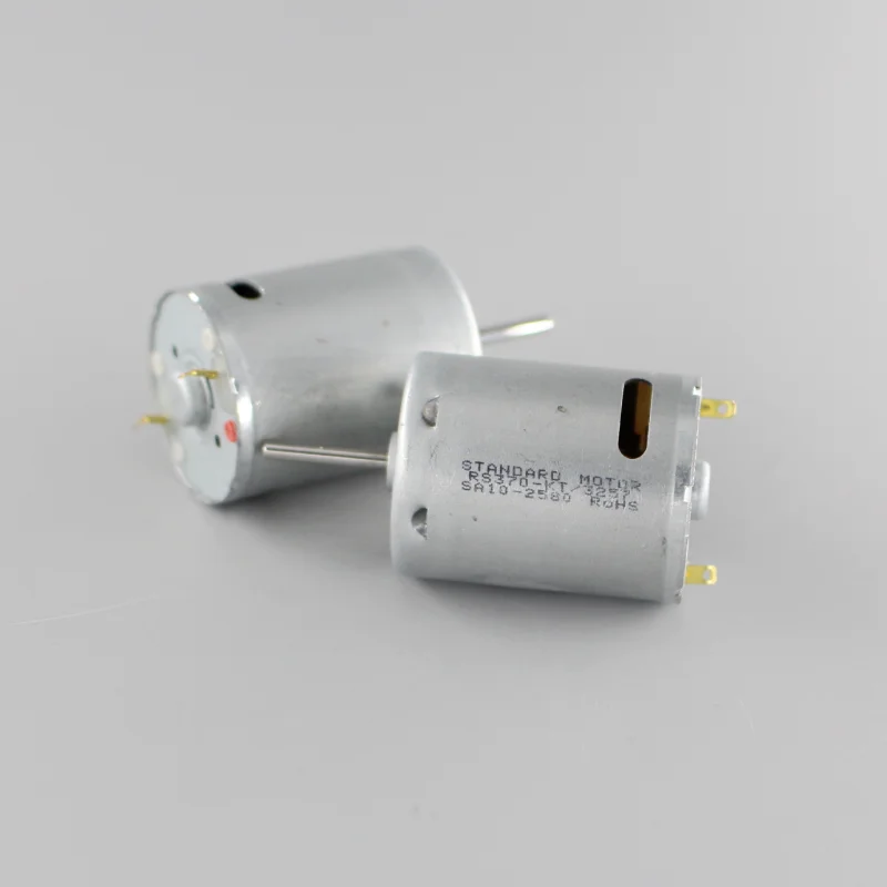 Сильный магнитный крутящий момент 370 большой щеточный мотор постоянного тока