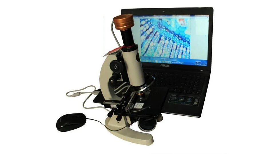 Телескоп с датчиком изображения 2 МП электронный цифровой окуляр USB объектив