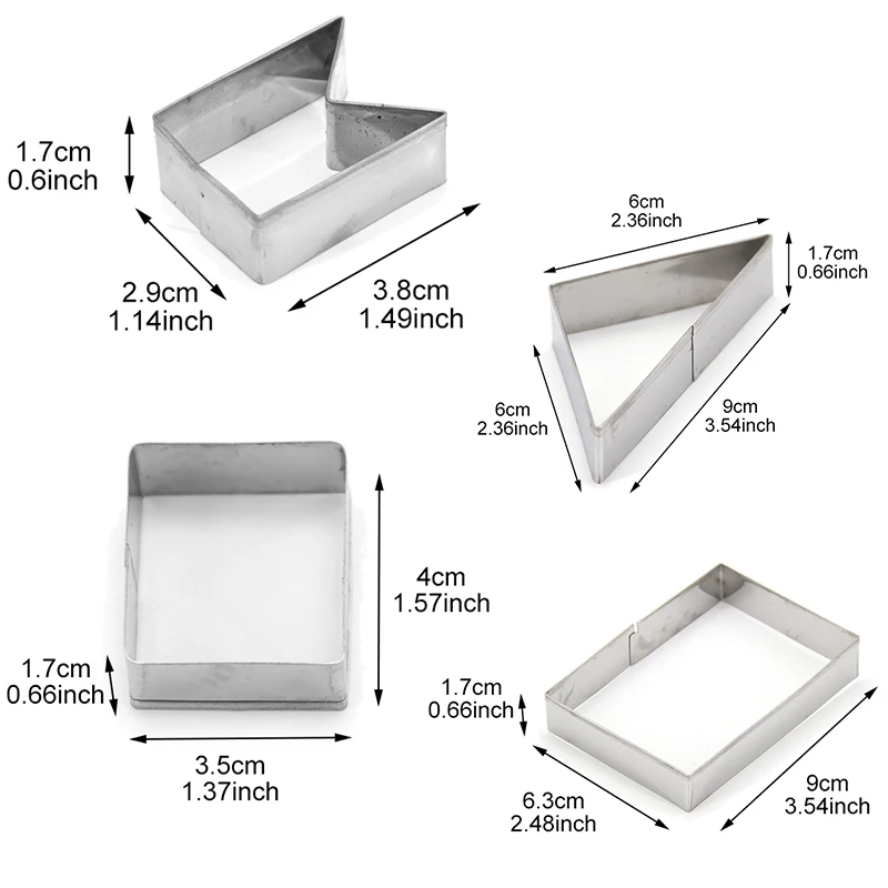 7PCS Stainless Steel Cookie mold Biscuits Christmas Molds Set For Cakes Gingerbread House Cookies Cutter Baking Tools cake molds|Формочка