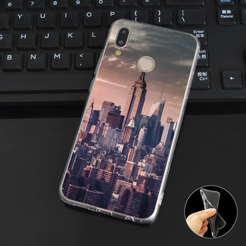 DREAMFOX M432 крутой пейзаж Мягкий ТПУ силиконовый чехол для Huawei Honor 6a 6C 7X9 10 P20 P30 Lite Pro P