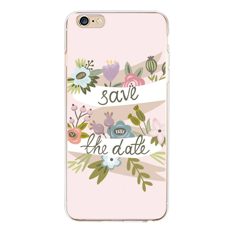 Мягкий прозрачный ТПУ чехол Windbell для iPhone 4/4S 5 5S 6 6plus 7 8plus x Coque Fundas Милая крышка с