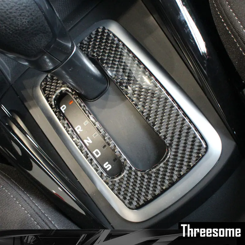 LHD панель переключения передач из углеродного волокна декоративная крышка