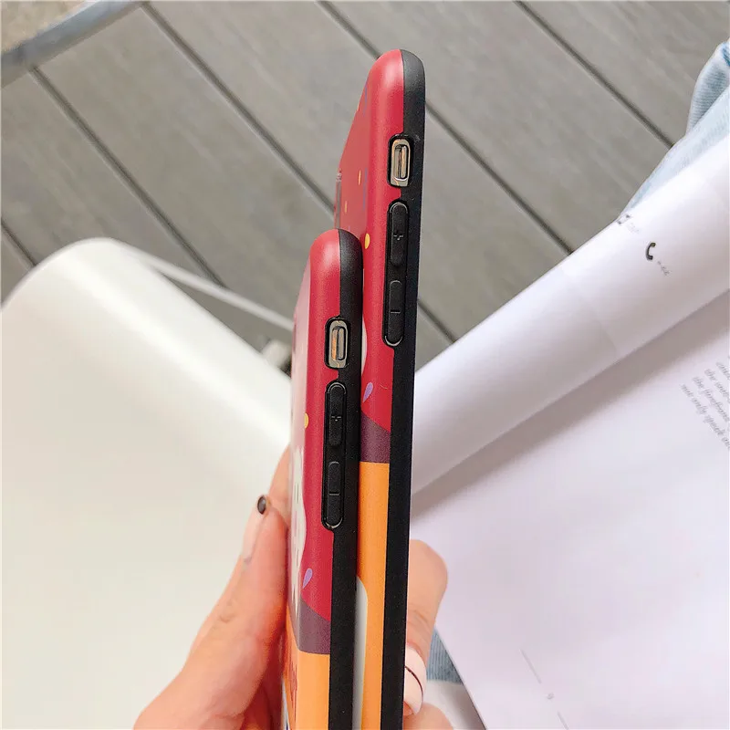 interesting Cartoon girls pig bazaar Phone Case for iphone X Xs Max XR 6 6S 8 7 Plus Soft Silicone Back Cover Coque Capa |