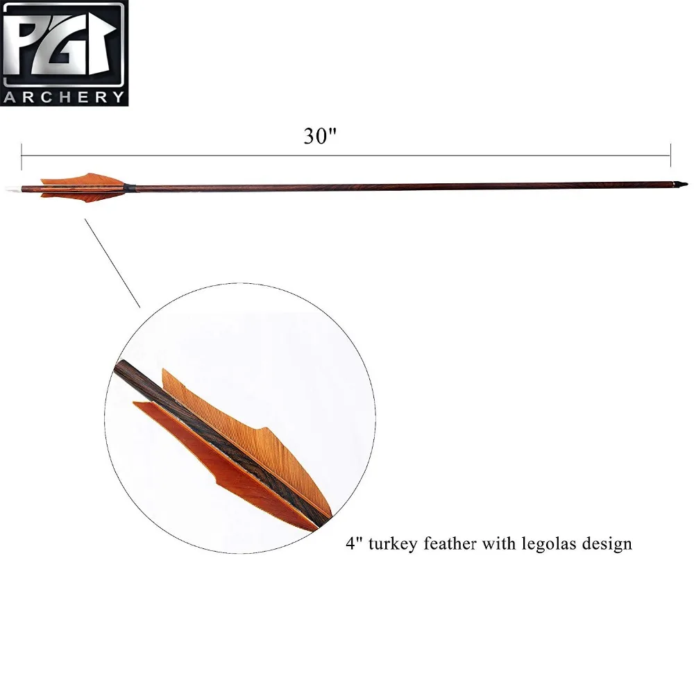 PG1ARCHERY карбоновые стрелы для стрельбы из лука упражнений в охоте стрела турецкое