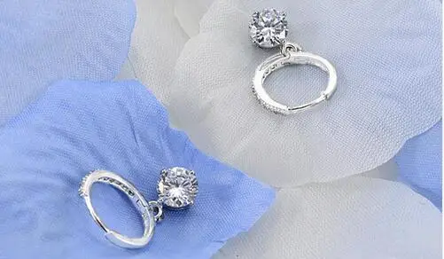 100% Стерлинговое Серебро 925 пробы ювелирные изделия Классические супер флэш