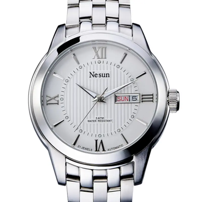 

Nesun Men's Watches Luxury Brand Japan MIYOTA Automatic Mechanical Movement Wristwatches Sapphire Waterproof Watch Men N9201G-3