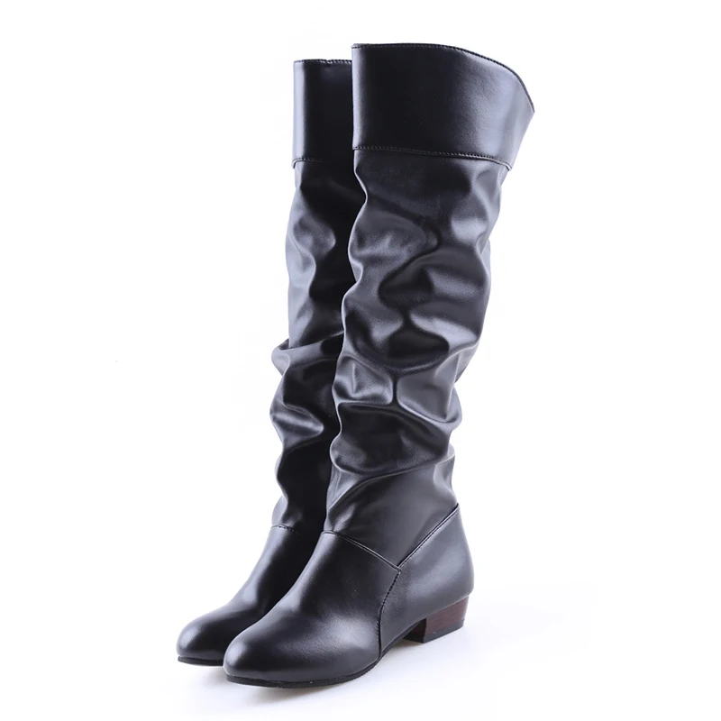 Новинка Модные женские ботинки весенние Botas эластичные сапоги из искусственной