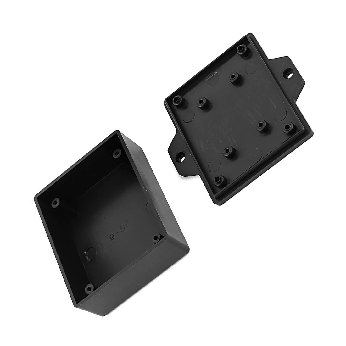 2 pcs 62 x 50 23mm rectangular plastic housing case black junction box | Обустройство дома
