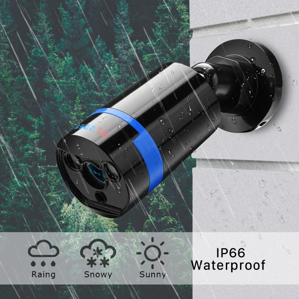 Besder H.265 HI3516E SONY IMX307 камера наблюдения 1080P 2MP ONVIF IP камера наружная Камера Безопасности Водонепроницаемая P2P ONVIF RTSP