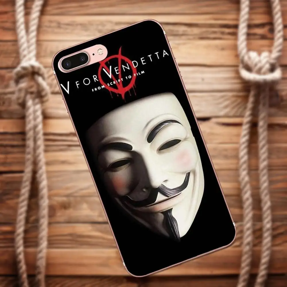 Vvcqod для Xiao mi Red 5 4A 3 3S Pro 4 4i 5S Max x 2 Note Plus мягкая маска телефона Guy Fawkes | Мобильные