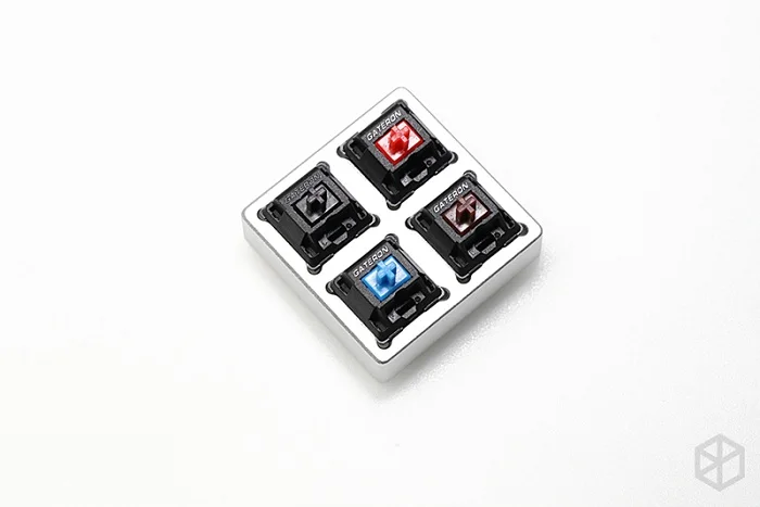 MT Gateron 4 Switch Тестер переключателей с алюминиевым основанием cherry kailh outemu ttc ysa greetech otm Красный Синий Коричневый Черный Зеленый Оранжевый rgb pro speed heavy - Цвет: MT Gateron 4 Switch