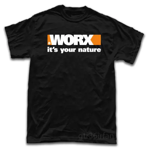 Worx инструменты оборудование для газонов Логотип Новый T Shirt2018 тройник