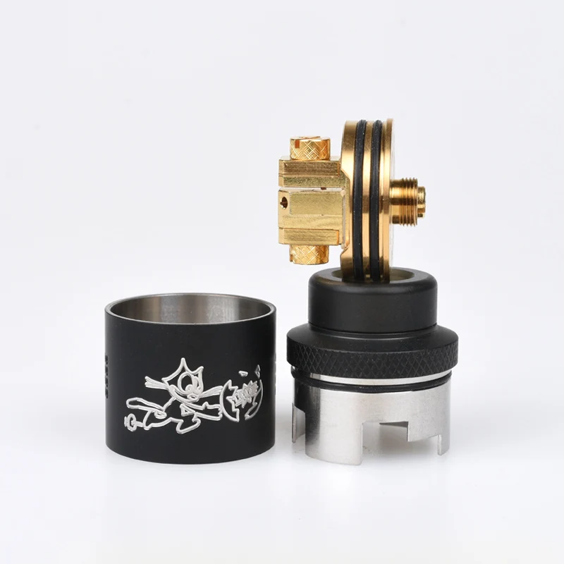 Оригинальный Acevape Tech Bomb Cat mesh RDA емкость двойная катушка 24 мм с 16 боковыми