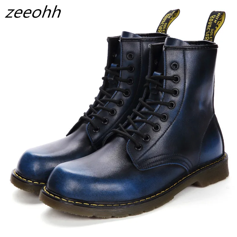 Новинка походная обувь унисекс водонепроницаемая кожаная ботильоны для