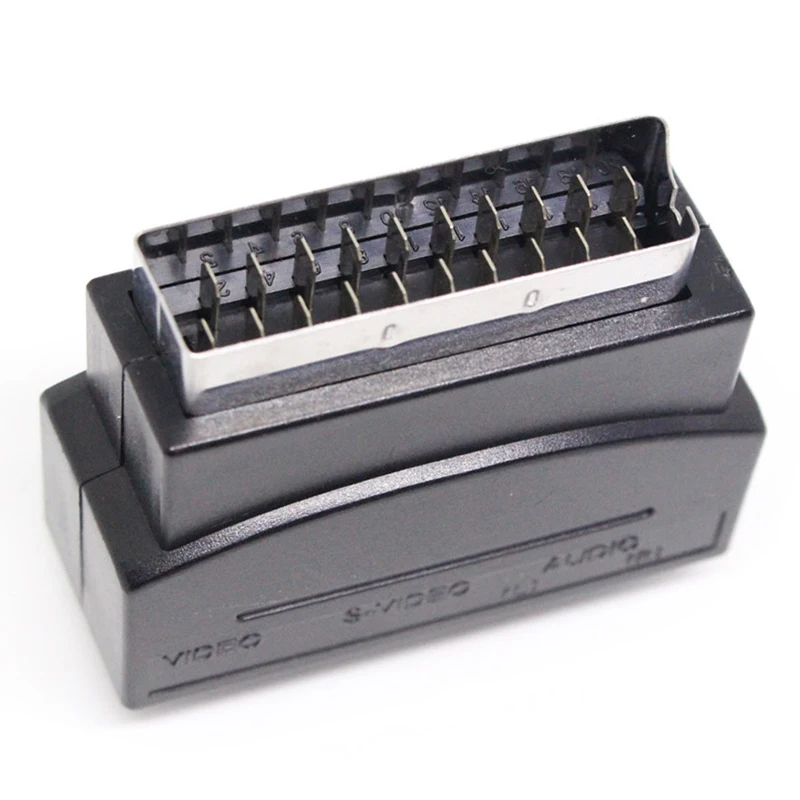 21 pin SCART евро вилка цветная линия головка для AV пояса монтажная плата адаптер