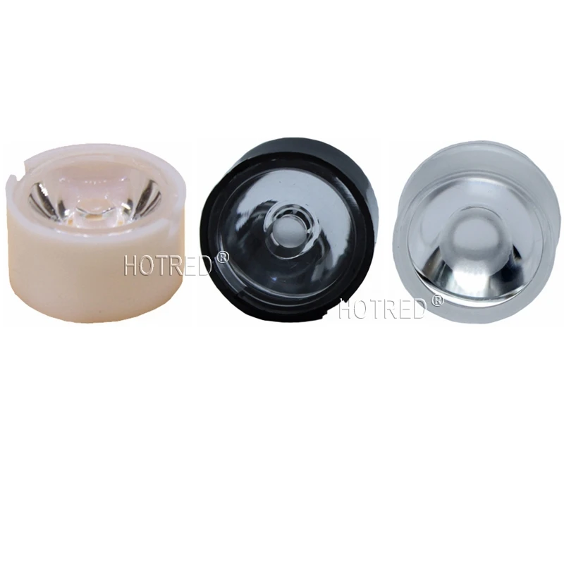 

30PCS CREE XP-E XPE /XP-G XPG / XT-E XTE 3535 3030 LED Lens 13mm white holder 10degree/20degree/30degree/25degree/60degree