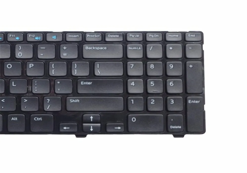 Новая английская клавиатура для ноутбука Dell Inspiron 15 3521 3531 3537 5521 5537 черная США |