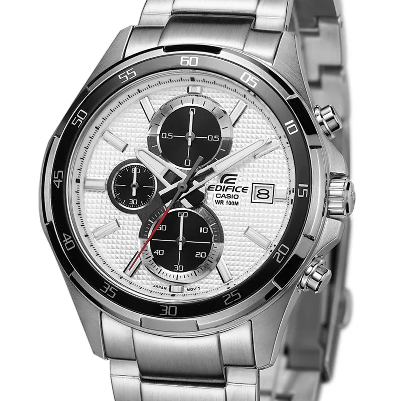 Casio Модные Бизнес Кварцевые часы мужские edifice серии водонепроницаемые белая