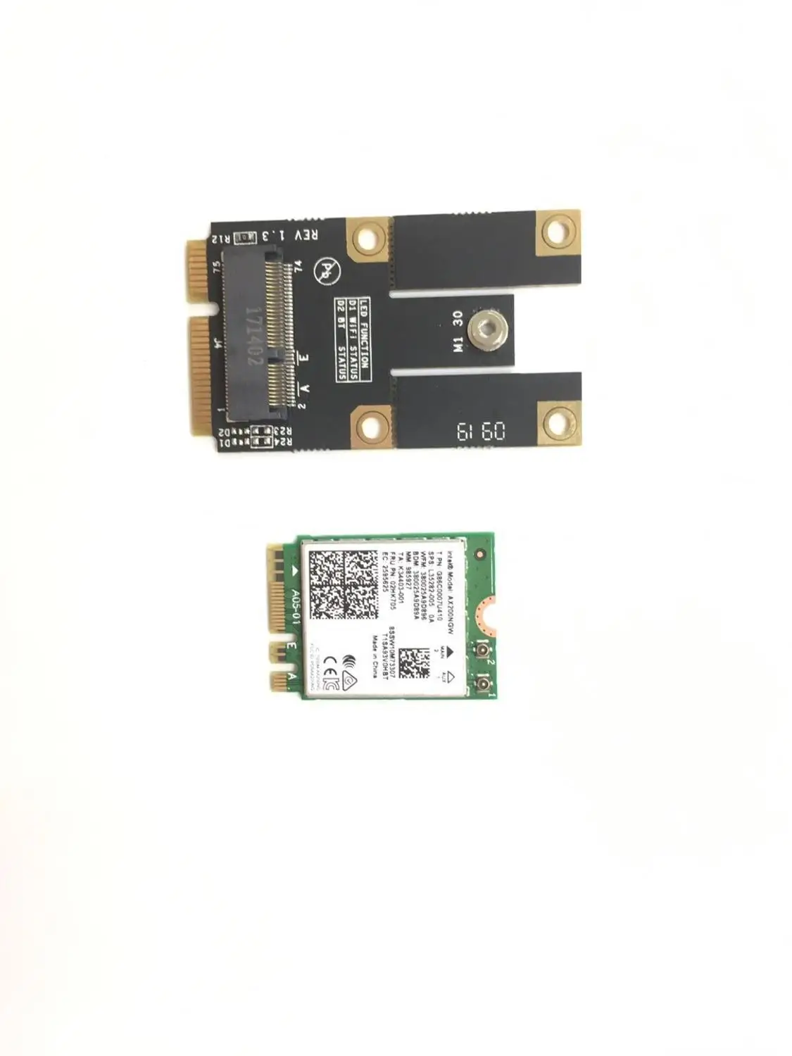 Двухдиапазонная сетевая карта Wlan 2x2 2 4 Гбит/с Intel Wi Fi 6 AX200NGW 802.11ax/ac Wifi AX200 NGFF M.2 Bluetooth 5