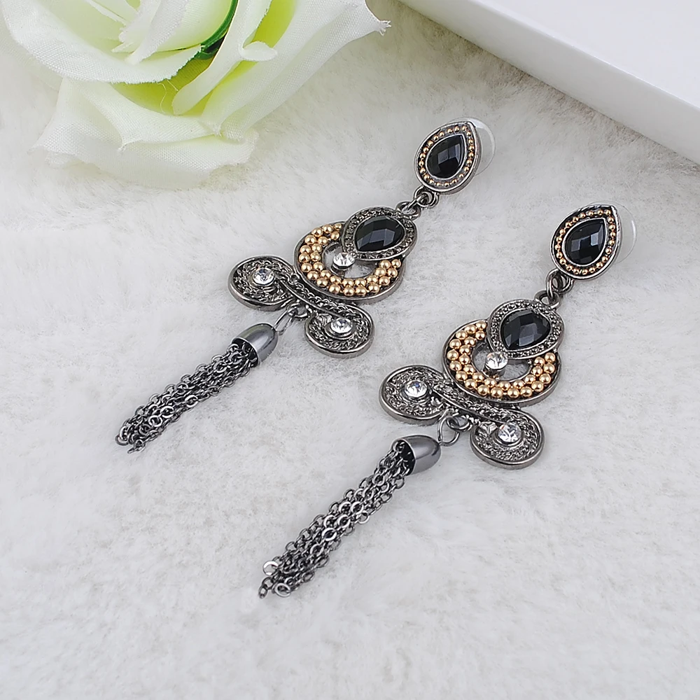 Модные женские серьги с кисточками из сплава длинные заводские магазины |