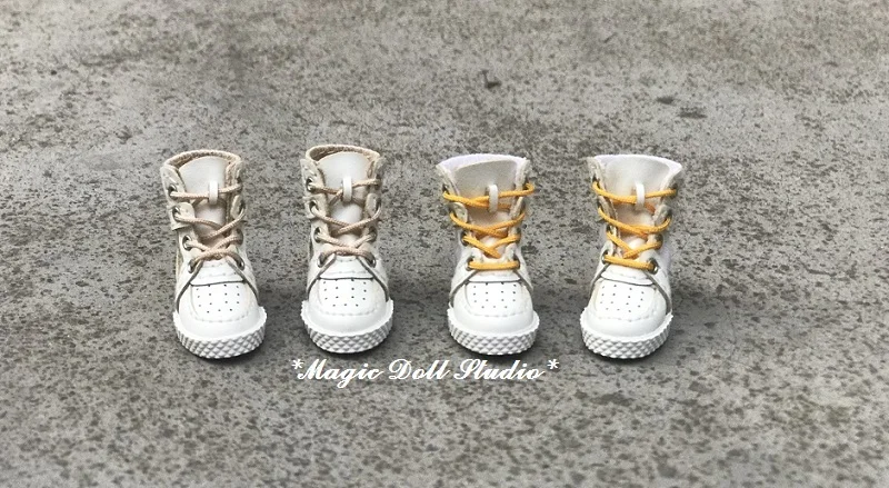 [MG665] 2020 Бесплатная доставка туфли Neoblythe Doll # кожаные с парусиновыми сапогами