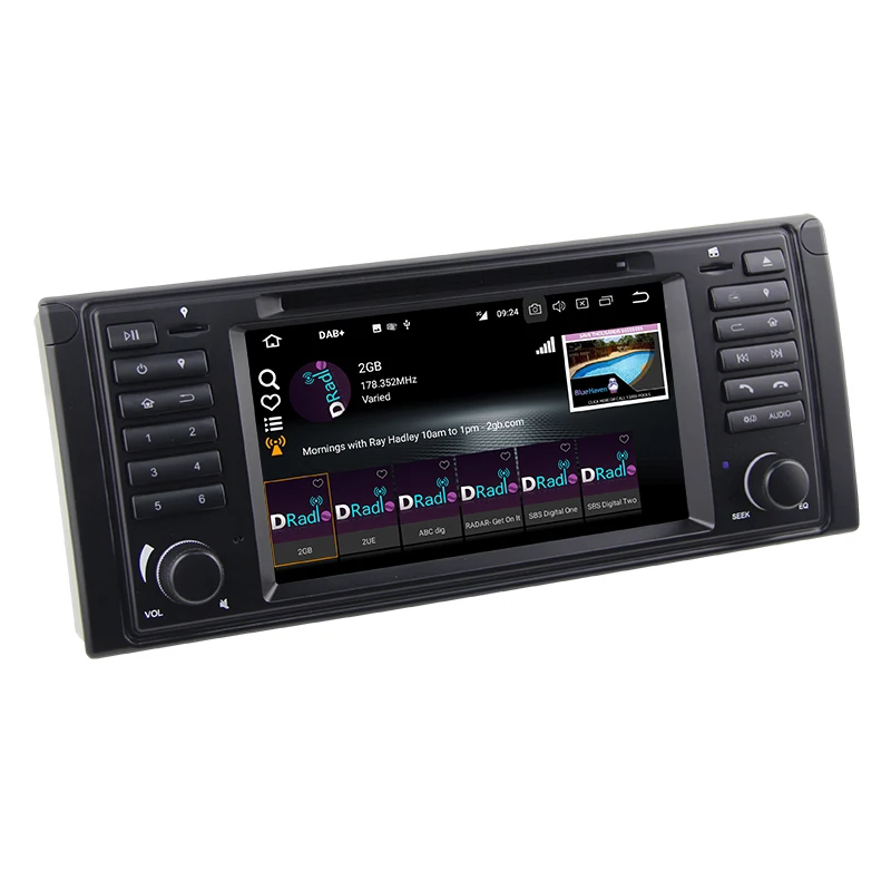 KSAOTU 7 &quotDAB + 4G Android 8 0 автомобильный DVD плеер SD GPS для BMW E39 (1996-2003) E53 M5 | Автомобили и