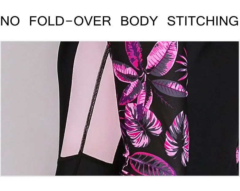 

2019 Sbart New Diving Suit Women's One-Piece Suntan Long Sleeves Swimsuit Snorkeling Slim Body Surf Suit Good Quality