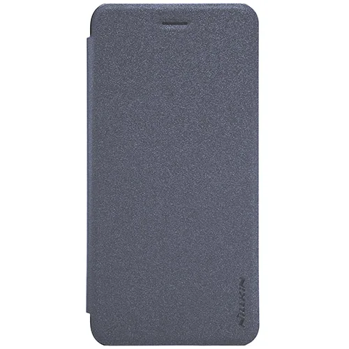 Черный Флип Чехол для OnePlus 5 Nillkin Sparkle Флип кожаный чехол 1 плюс 5 A5000 один плюс 5 Смарт сна функция телефон Сумки - Цвет: Черный