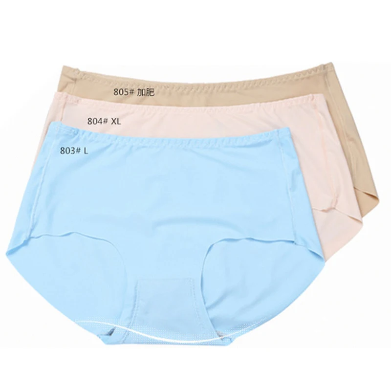 Сексуальные трусики женское Бесшовное нижнее белье однотонное с низкой талией
